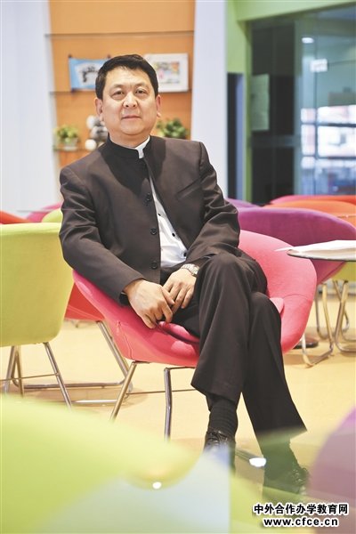 连虓曾对国际教育下过一个定义,它应该是在世界主流价值观下共同培养人才的模式。